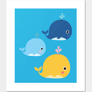 Baby Whale Posters and Art